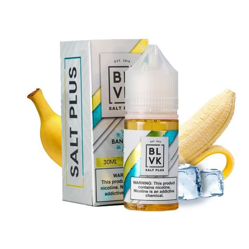 Banana ice by blvk salt plus