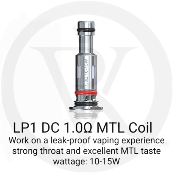 Smok LP1 Replacement Coils- LP1 DC 1.0ohm MTL Coil