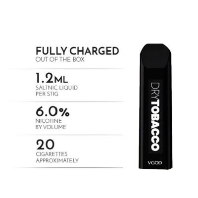 VGOD STIG DISPOSABLE DRY TOBACCO