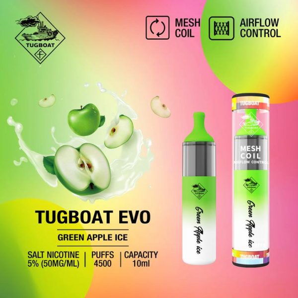 Tugboat evo 4500 puffs