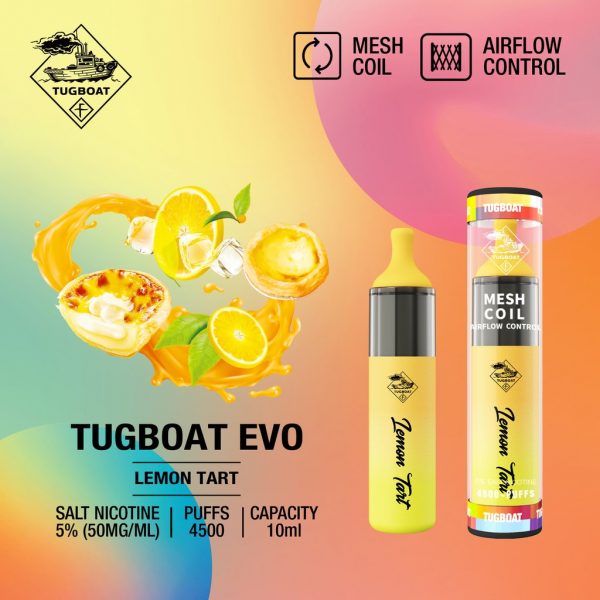Tugboat evo 4500 puffs