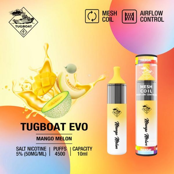 Tugboat evo 4500 puffs
