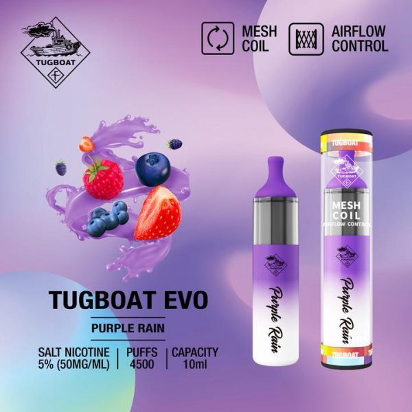 Tugboat evo 4500 puffs