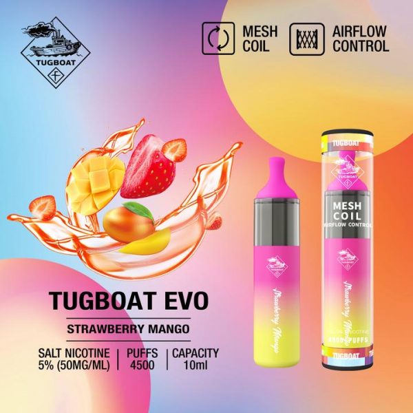 Tugboat evo 4500 puffs