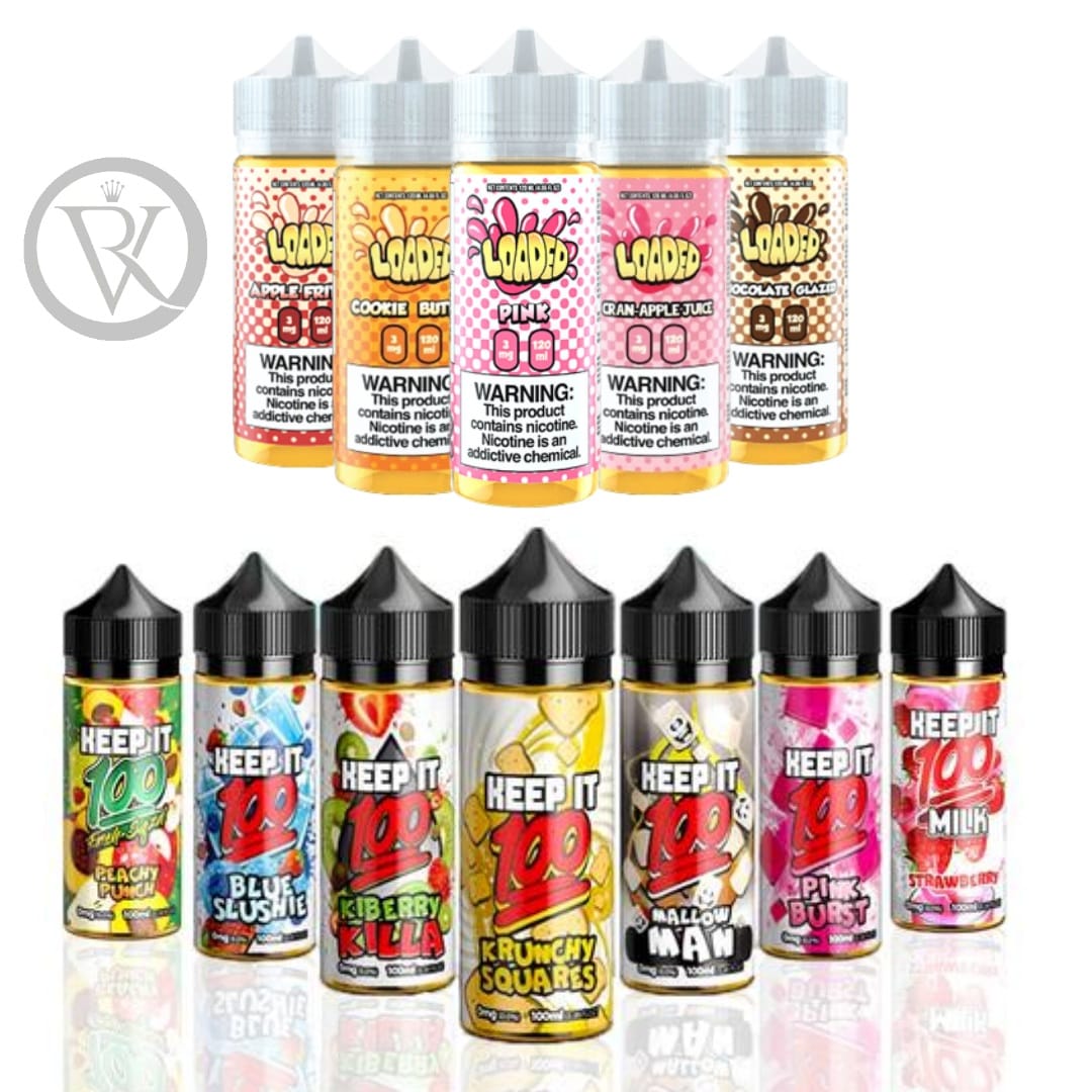 100 & 120ML E-LIQUIDS