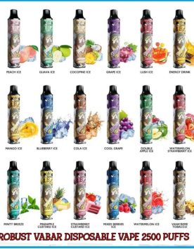 Home Alternative-energy 2500 Puffs Vabar Robust Disposable