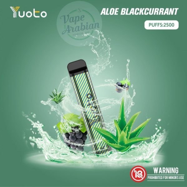 Yuoto Disposable XXL Vape - Aloe Blackcurrant