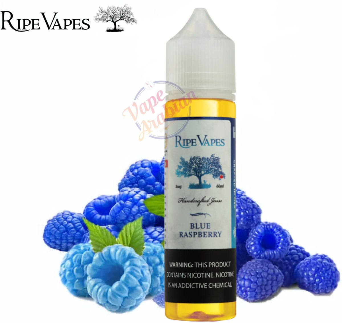 Ripe Vapes 60ml- Blue Raspberry