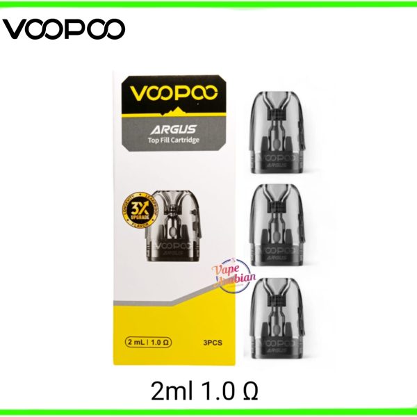 Voopoo Argus Top Fill Pods- 1ohm 2ml