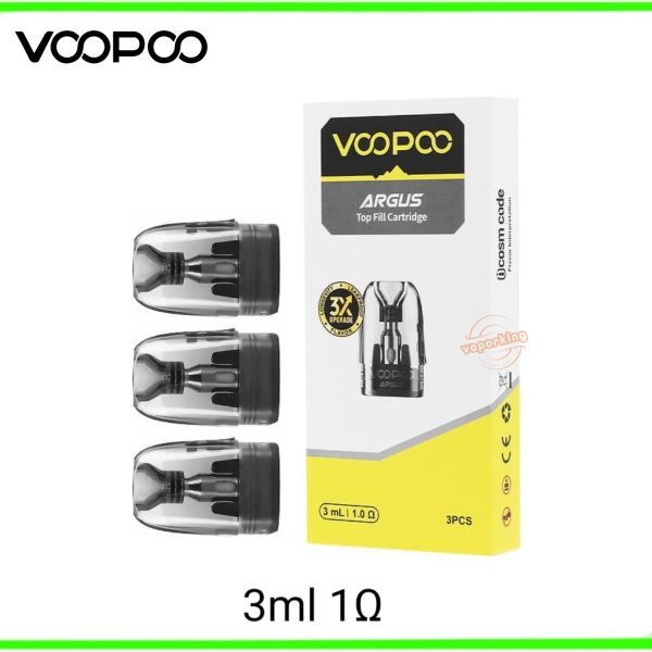 Voopoo Argus Top Fill Pods- 1ohm 3ml
