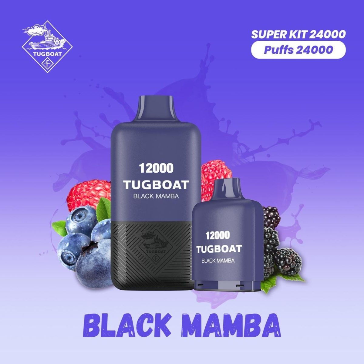 Tugboat Super Kit 24000 Puffs Disposable Vape In UAE