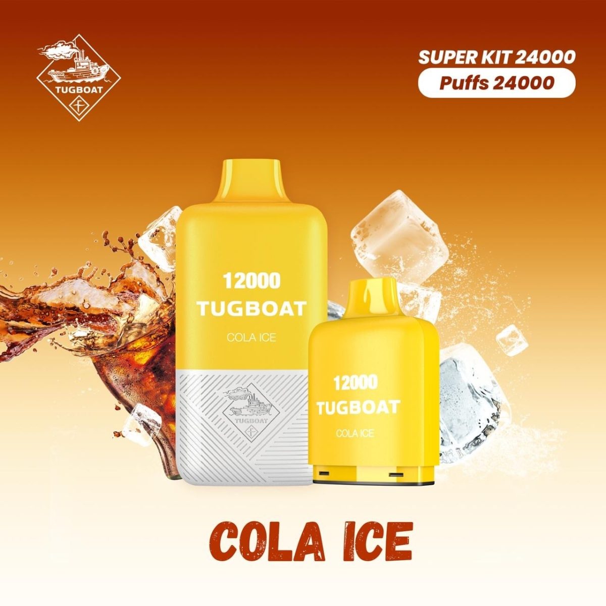 Tugboat Super Kit 24000 Puffs Disposable Vape In UAE