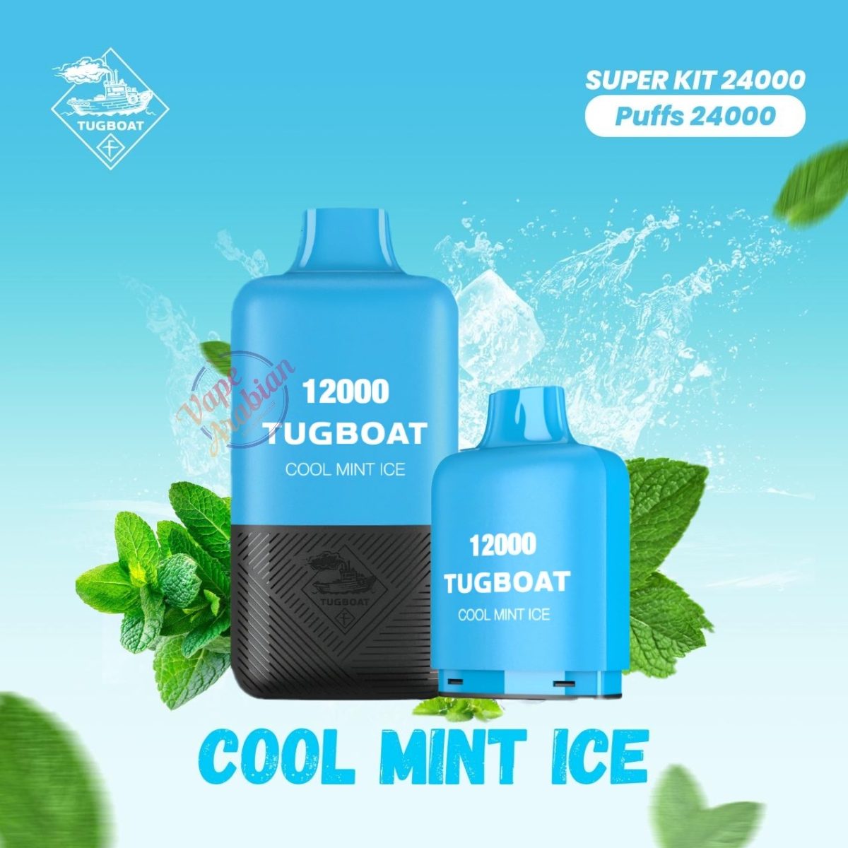 Tugboat Super Kit 24000 Puffs Disposable Vape In UAE