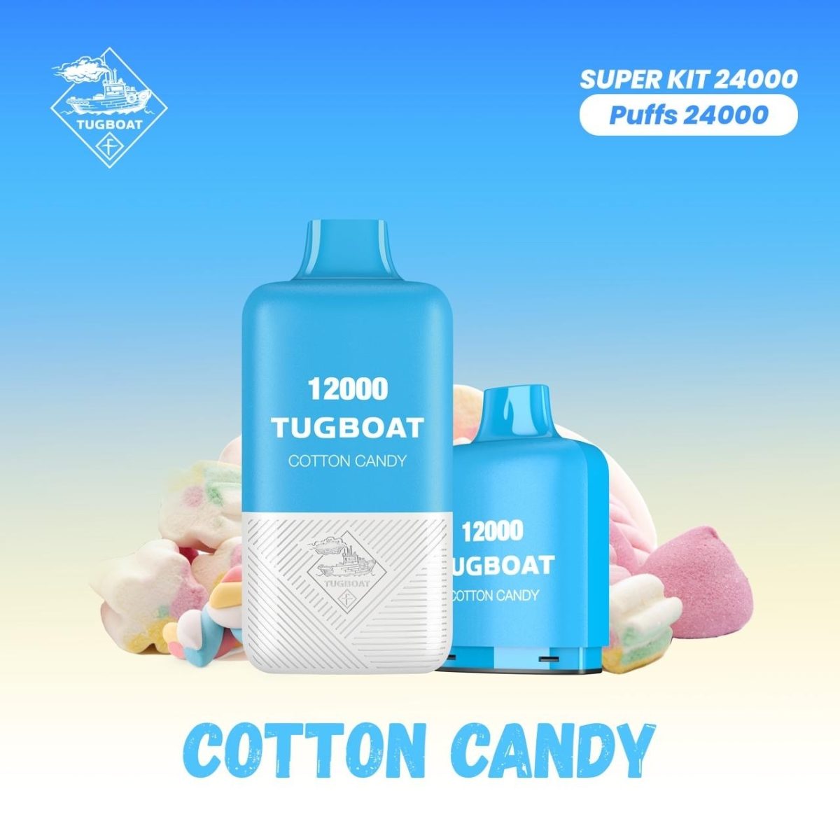 Tugboat Super Kit 24000 Puffs Disposable Vape In UAE