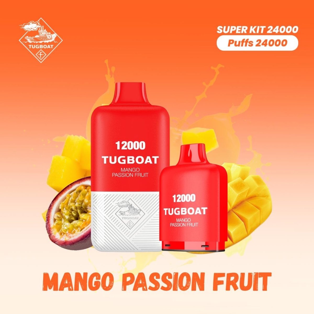 Tugboat Super Kit 24000 Puffs Disposable Vape In UAE