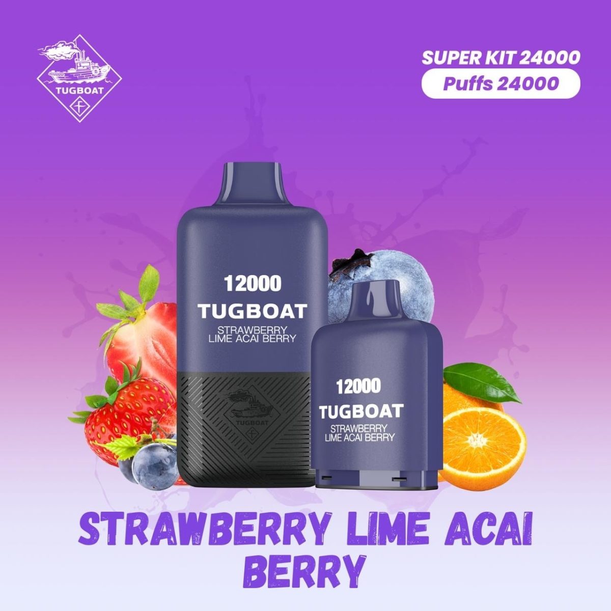 Tugboat Super Kit 24000 Puffs Disposable Vape In UAE