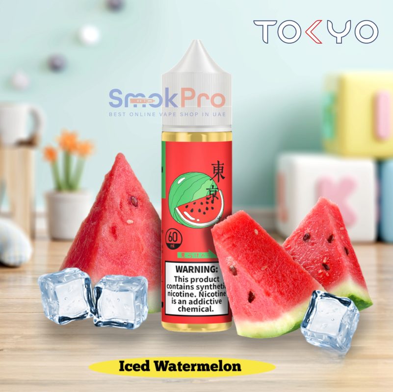 Tokyo 60ml 6mg E Liquid- Iced Watermelon