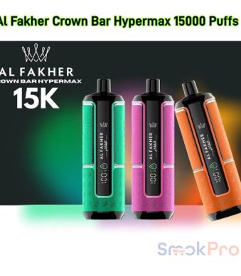 Al Fakher Crown Bar 15000 Puffs Hypermax