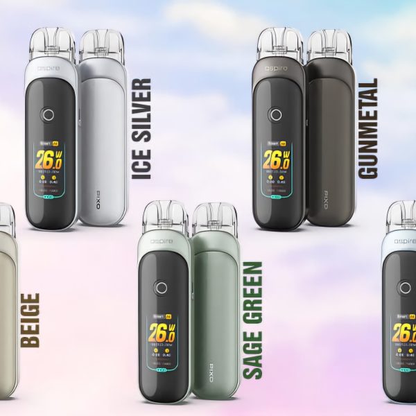 Aspire Pixo Pod Vape Kit 1100mAh 30W