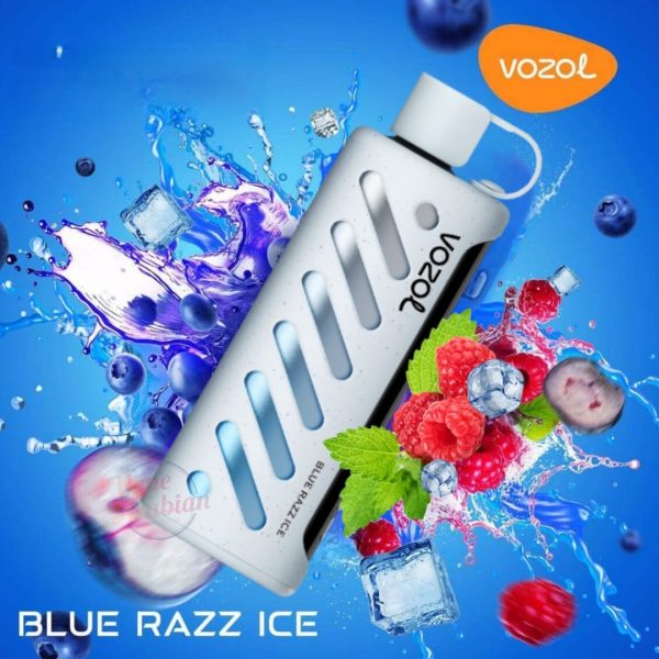 Vozol Gear Shisha 25000 Puffs Disposable Blue Razz Ice