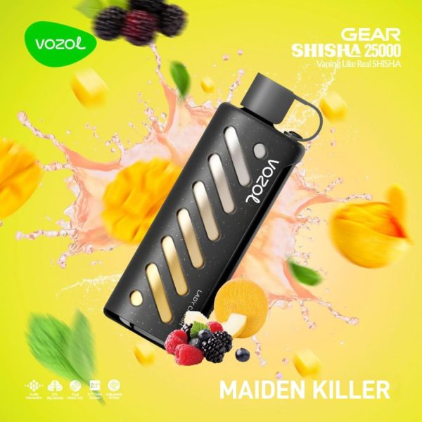 Vozol Gear Shisha 25000 Puffs Disposable Maiden Killer