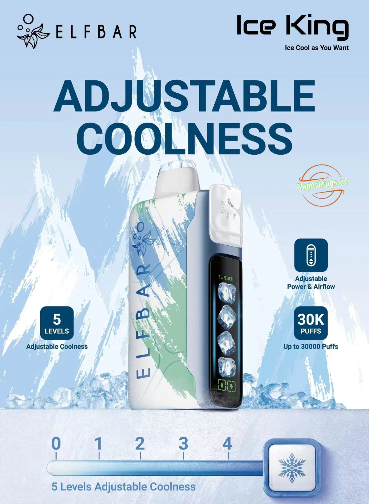 ELF BAR Ice King 30000 Puffs