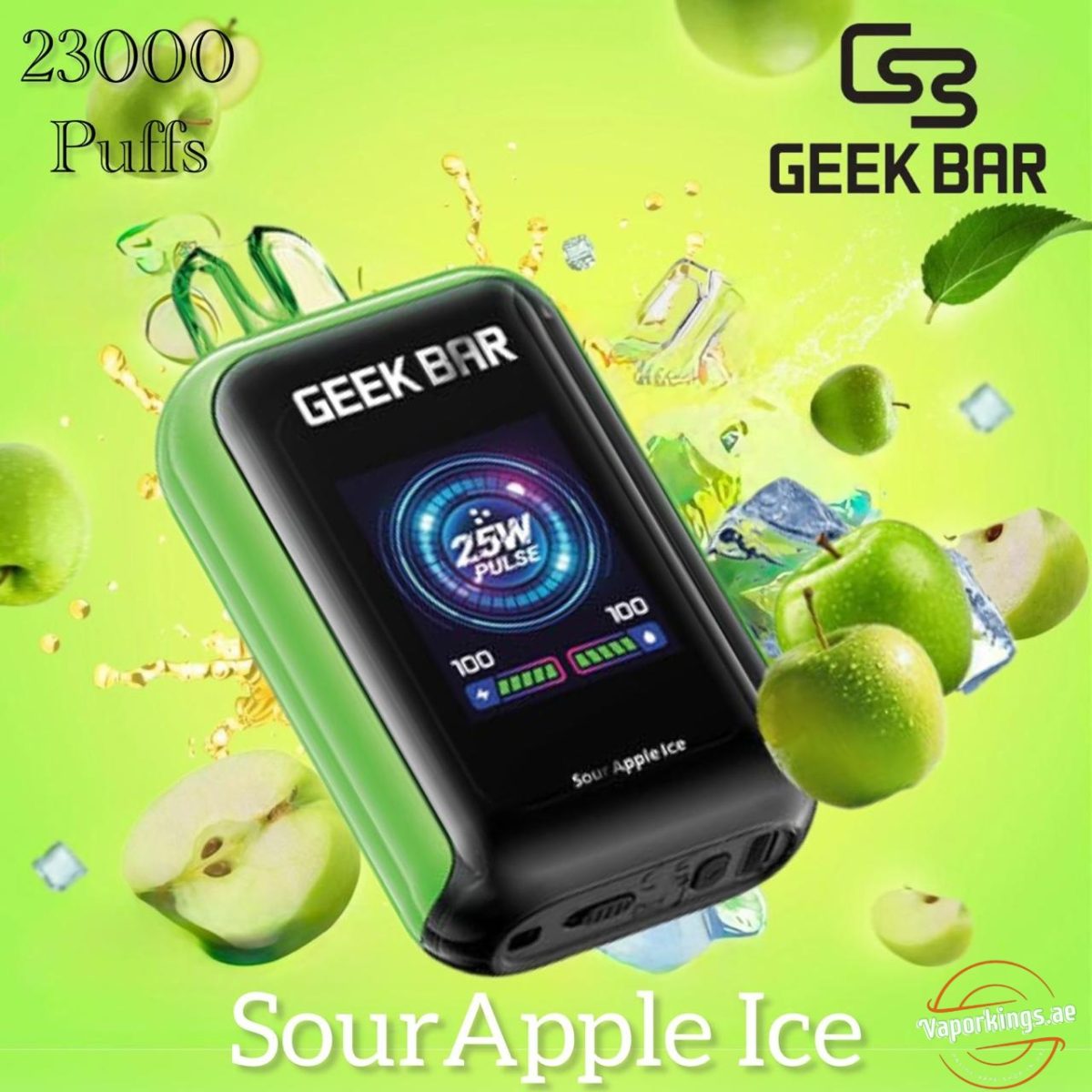 Geek Bar Watt 23000 Puffs Disposable Vape 5% (50mg) Nicotine In UAE