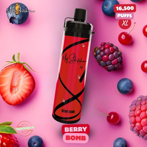 My Shisha XL DTL 16500 Puffs- Berry Bomb