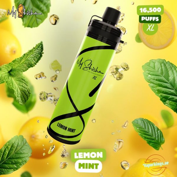 My Shisha XL DTL 16500 Puffs- Lemon Mint