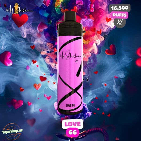 My Shisha XL DTL 16500 Puffs-Love 66