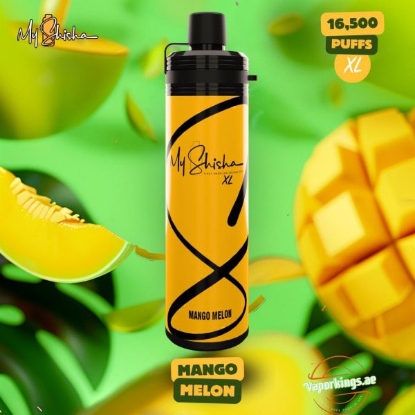 My Shisha XL DTL 16500 Puffs- Mango Melon