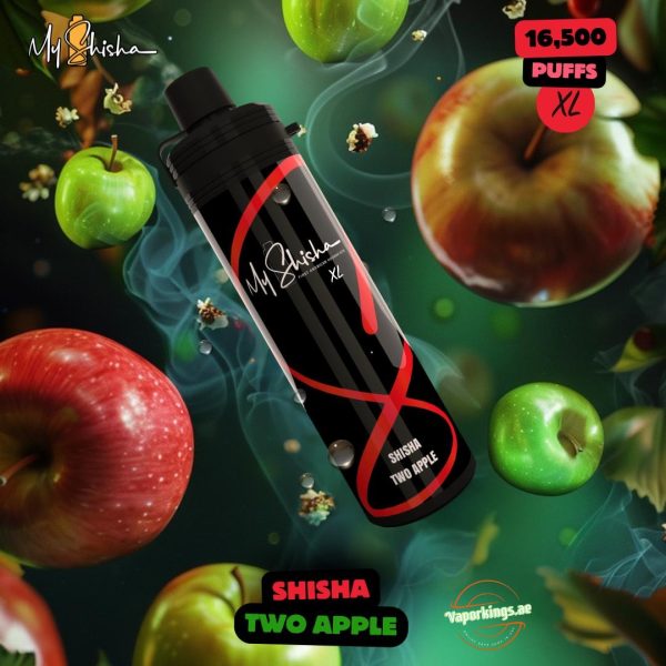 My Shisha XL DTL 16500 Puffs- Shisha Two Apple