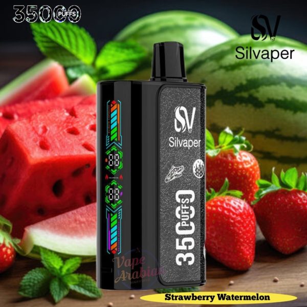 Silvaper 35000 Puffs Disposable Vape- Strawberry Watermelon