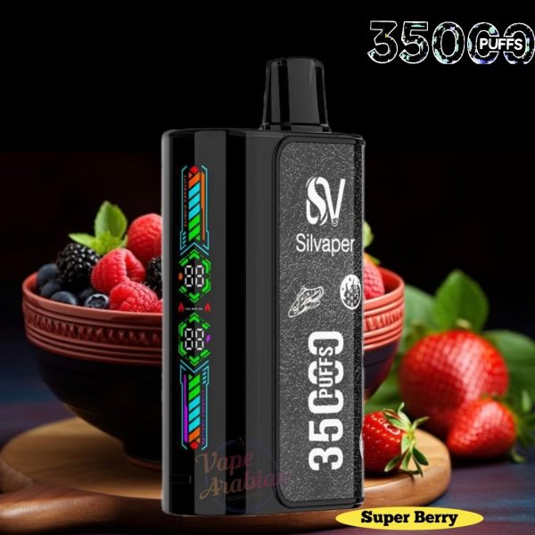 Silvaper 35000 Puffs Disposable Vape- Super Berry