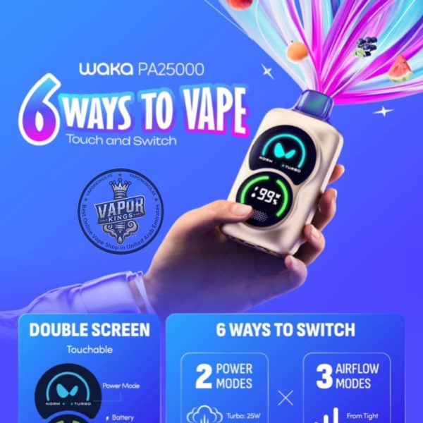 Waka PA25000 Puffs Disposable Vape