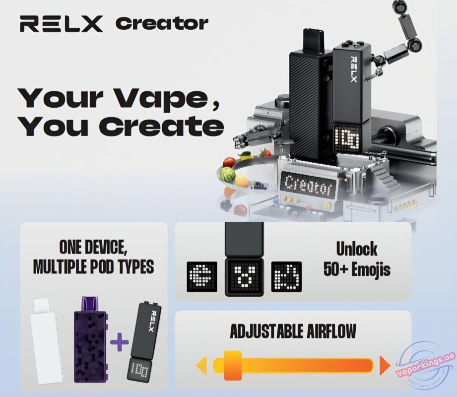 Relx Creator Starter Kit 15000 Puffs