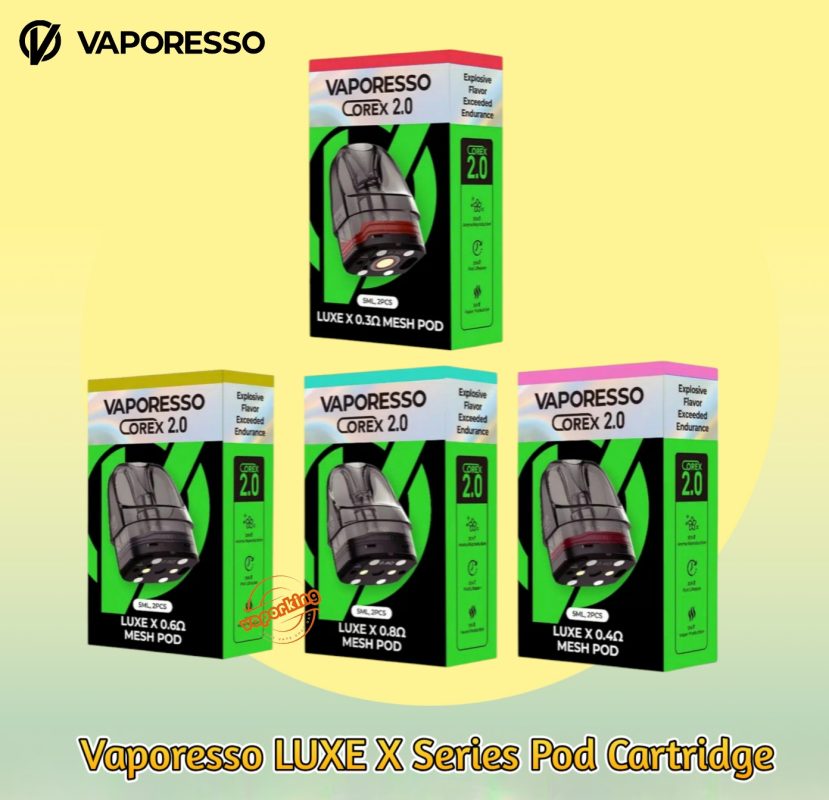 Home Digitals VAPORESSO Luxe X Series Pods 5ml Best Online Shop In UAE